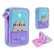 Пенал шкільний YES, 2 відділення, Pusheen Summer, твердий, Блакитний, (533712) - зображення 1