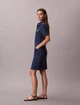 Женское джинсовое платье Calvin Klein Denim Mini Trucker Dress (Темно-синее) M - изображение 3