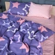 Простирадло Сатин 22-1375 Violet Stars 200*220 - зображення 4