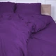 Простынь №19-3424 Sunset Purple Mikrosatin Premium Однотонная 150*220 - изображение 2