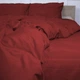 Комплект постельного белья №19-1655 Garnet Mikrosatin Premium Однотонный Детский - изображение 3