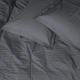 Простынь Satin Stripe 30-0012 Dark Gray 110*160 - изображение 3