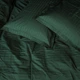 Простирадло Satin Stripe 30-0017 Green 110*160 - зображення 3