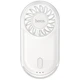 Портативный вентилятор Hoco HX611 ultra-thin pocket 900 mAh Milky White - изображение 1