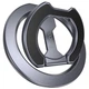 Магнитный держатель для телефона Hoco GH9 Double-ring Metal gray - изображение 3