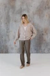 Кардиган жіночий Мереживо ART KNIT лляний, S-M 045754 - зображення 4