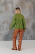 Женские брюки кожаные ART KNIT кемел, L 046113 - изображение 2