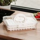 Контейнер для льда пластиковый 30.5*24*7 см, бежевый Yiwu (HP-27-8) - изображение 6