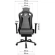 Геймерское кресло GT Racer X-5108 Black [125648] - изображение 14