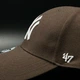 Коричневая кепка 47 brand New York Yankees B-MVPSP17WBP-BW - изображение 4