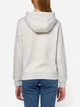 Толстовка на молнии на флисе с капюшоном женская Tommy Hilfiger 278374865 XS Серая (1161171028) - изображение 4