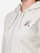 Толстовка на молнии на флисе с капюшоном женская Tommy Hilfiger 278374865 XS Серая (1161171028) - изображение 5