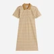 Платье-футболка короткое летнее женское Tommy Hilfiger 246589121 M Бежевый/Коричневый (1161295841) - изображение 7