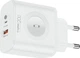 Ładowarka sieciowa T-phox T-PP20 GAN Apple Watch 3w1 White (6974670443808) - obraz 1