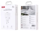 Мережевий зарядний пристрій XO CE36 PD 45W 1x USB-C 1x USB White (6975837583658) - зображення 2