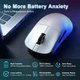 Игровая беспроводная мышь VGN VXE R1 SE+ White, сенсор PAW3395 SE 18000 DPI, 55г, 2.4G/Bluetooth/USB-C, для ПК и ноутбука - изображение 2