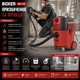 Будівельний пилосос Boxer BX113 2000 Вт 35 л з розеткою для інструменту HEPA фільтром автоматичним очищенням фільтра та телескопічною трубою - зображення 4