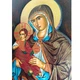 Писаная Корфская икона Пресвятой Богородицы (Керкира) 17,5×26 см - изображение 5