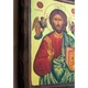 Писаная греческая икона Иисус Христос Пантократор 22,5×29 см - изображение 8