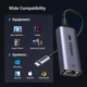 Перехідник USB 3.0 Type-C --> Ethernet RJ45 2.5Gb CM648 Ugreen чорний - зображення 3