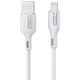 Кабель USB 2.0 AM-Lightning M, 1.0м, білий, Choetech - изображение 1
