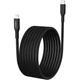 Кабель USB 3.1 Type-C M-Lightning M, 1.8м, чорний, 20W, MFi PD, обплетення, чорний Choetech - изображение 2