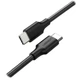 Кабель USB 2.0 Type-C M-M, 2 м, 100W Чорний, US300 UGREEN - изображение 2