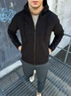 Куртка prime мужская softshell водоотталкивающая с капюшоном L черная (27059) - изображение 4