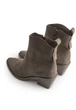 Козаки замшеві жіночі Meideli 4198/Coffee/M3-18/B 39 Коричневий - изображение 4