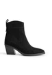 Козаки замшеві жіночі Meideli 4198/Black/M3-3/B 38 Чорний - изображение 1