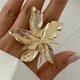 Каблучка квітка Honey Fashion Accessories золотистий (12-145) - изображение 3