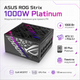 Блок питания ASUS ROG Strix 1000W Platinum ROG Equalizer ATX 3.1 вентилятор 135 мм Black (90YE00W7-B0NA00) - изображение 1