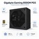 Блок живлення Gigabyte Gaming 850GM PG5 850W ATX 3.1 вентилятор 135 мм Black (GP-GME850GM PG5) - зображення 1