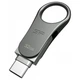 USB-флеш-накопичувач Silicon Power 32 GB Mobile C80 Silver USB 3.2 (SP032GBUC3C80V1S) - зображення 2