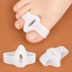 Силиконовый корректор большого пальца ноги от вальгусной косточки Hallux Valgus межпальцевой разделитель - изображение 2