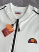 Весняно-осінньо-літній Костюм Ellesse, чоловічий, кофта-штани лампас, молочний, розмір M - изображение 13