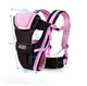 Детский эргорюкзак Baby Carrier 4 в 1: Функции - Эрго рюкзака, Кенгуру , Слинга, Хипсит от 3 до 20 кг. Розовый - изображение 5