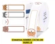 Етикетки NIIMBOT 14*50 мм - 130 шт Puppy (B Color) (для термопринтерів D11/D110/D101/H1S) - изображение 2