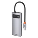 USB-хаб Baseus Multifunctional Metal Gleam 4-in-1 (CAHUB-CY0G) - зображення 1