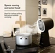 Вытяжка мини для кухни Klarstein WanderVent 200 м³/ч 60 дБ немецкая компактная кухонная Мини-вытяжка настольная чёрная - изображение 14