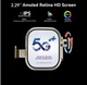 Смарт Годинник Телефон Ai3 5G LTE SIM карта GPS Wi‑Fi Bluetooth 4+32GB Месенджери Android 10 AMOLED дисплей Фронтальна Висувна Камера Мікрофон 1280mAh ChatGPT YouTube Facebook Instagram (Silver) - зображення 6
