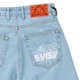 Джинси чоловічі широкі EVISU світло блакитні баггі оверсайз Y2K 27 (1027-295-6) - зображення 8