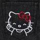 Джинси чоловічі широкі EVISU чорні вінтажні баггі оверсайз Y2K Hello Kitty 28 (1075-307) - изображение 6