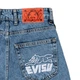 Джинси чоловічі широкі EVISU блакитні баггі оверсайз Y2K 27 (1027-295-4) - зображення 8