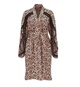 Сатиновий халат Victoria's Secret Satin Rose Lace-Trim Midi Robe XS/S ЛЕО - зображення 3