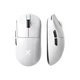 Геймерська миша MCHOSE A7 Pro акумуляторна бездротова (Bluetooth + 2,4G) PixArt PAW3395, 26000DPI, White / Білий (MC-A7-3A) - зображення 1