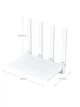 Wi-Fi роутер Xiaomi AX3000 Wi-Fi 6 3000 Мбит 4 внешние антенны 4 гигабитных порта для умного дома с поддержкой Mesh и NFC технологии - изображение 9