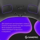 Геймпад GamePro GPX13B беспроводной Bluetooth / USB 2.4GHz / Type-C, 14 кнопок, 2 аналоговых стика, D-Pad Чёрный (GPX13B) - изображение 6