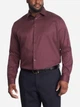 Рубашка хлопковая мужская Calvin Klein 623695534 3XL Бордовая (1161221923) - изображение 1