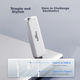 SSD диск Fanxiang PS2300 500GB USB 3.2 Gen 2x2 Type-C/USB-A External White - зображення 7